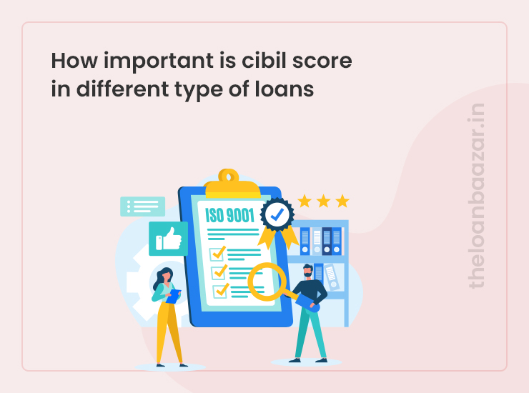 How important is cibil score in different type of loans