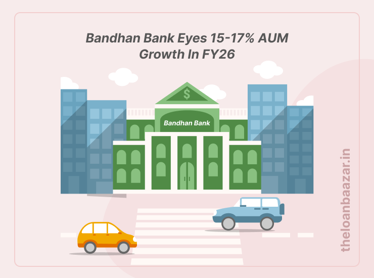 Bandhan Bank FY26 growth strategy targeting 15–17% AUM with focus on secured lending, asset quality improvement, and diversified banking portfolio in India